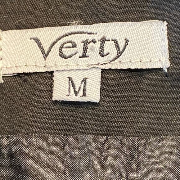 Verty Black Embellished Skirt with Metallic, Pink and Aqua Womens Medium - Picture 7 of 7